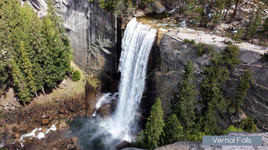 Vernal Falls Yosemite National Park hikes