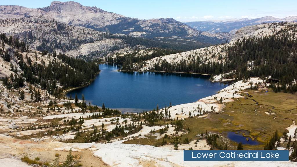 Lower Cathedral Lake Yosemite National Park