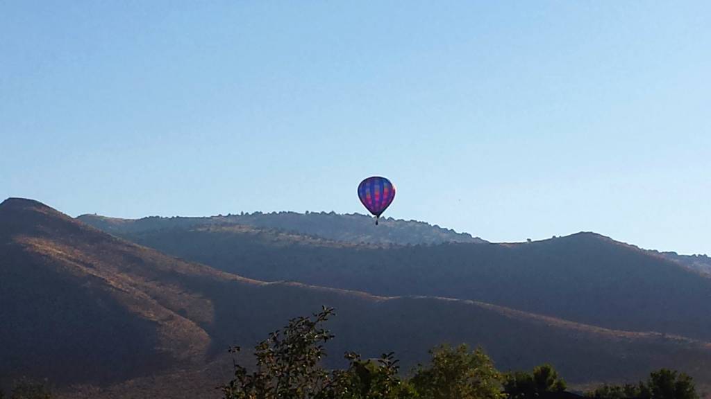 Hot air balloon Carson valley