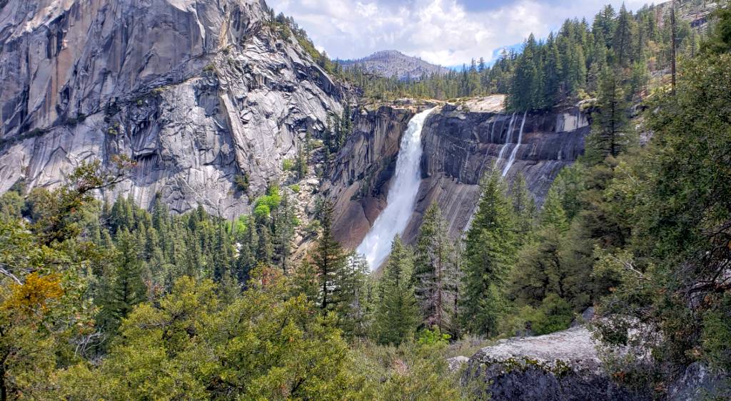 Nevada-Falls-from-JMT-Yosemite