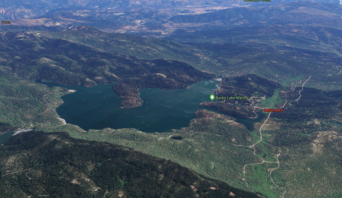 Bucks Lake Google 3D