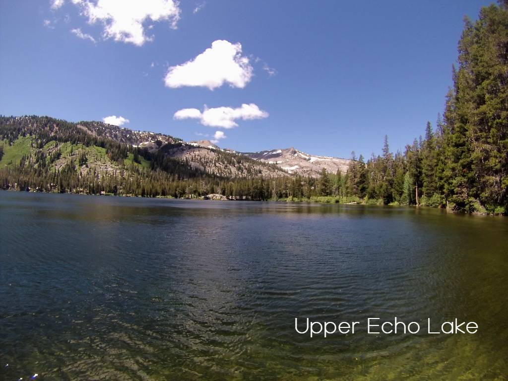 upper echo lake, california