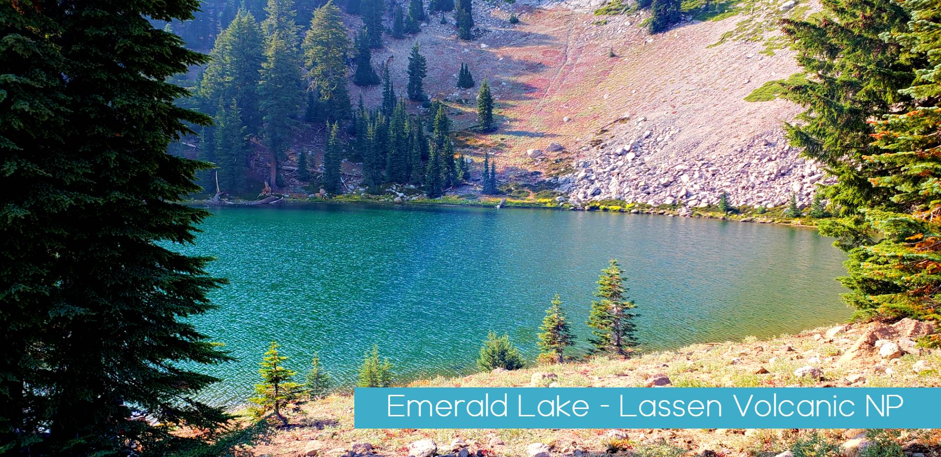 Emerald Lake Lassen Volcanic
