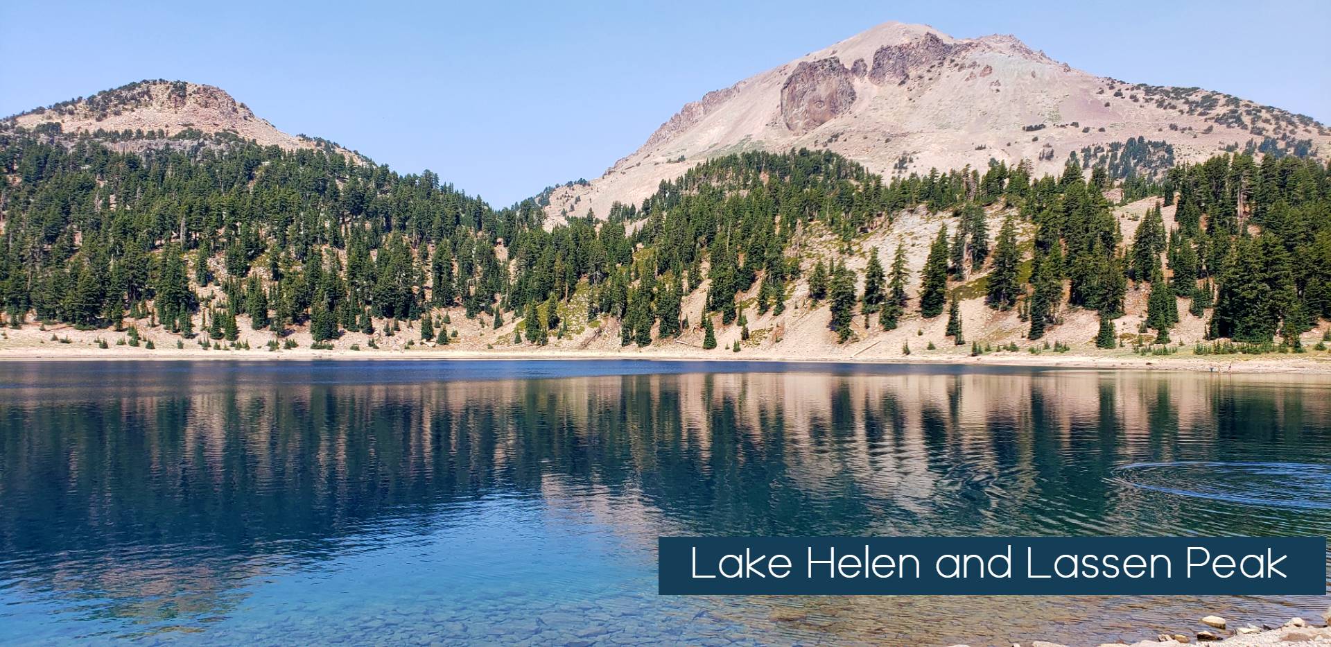 Lake Helen and Lassen Peak2020