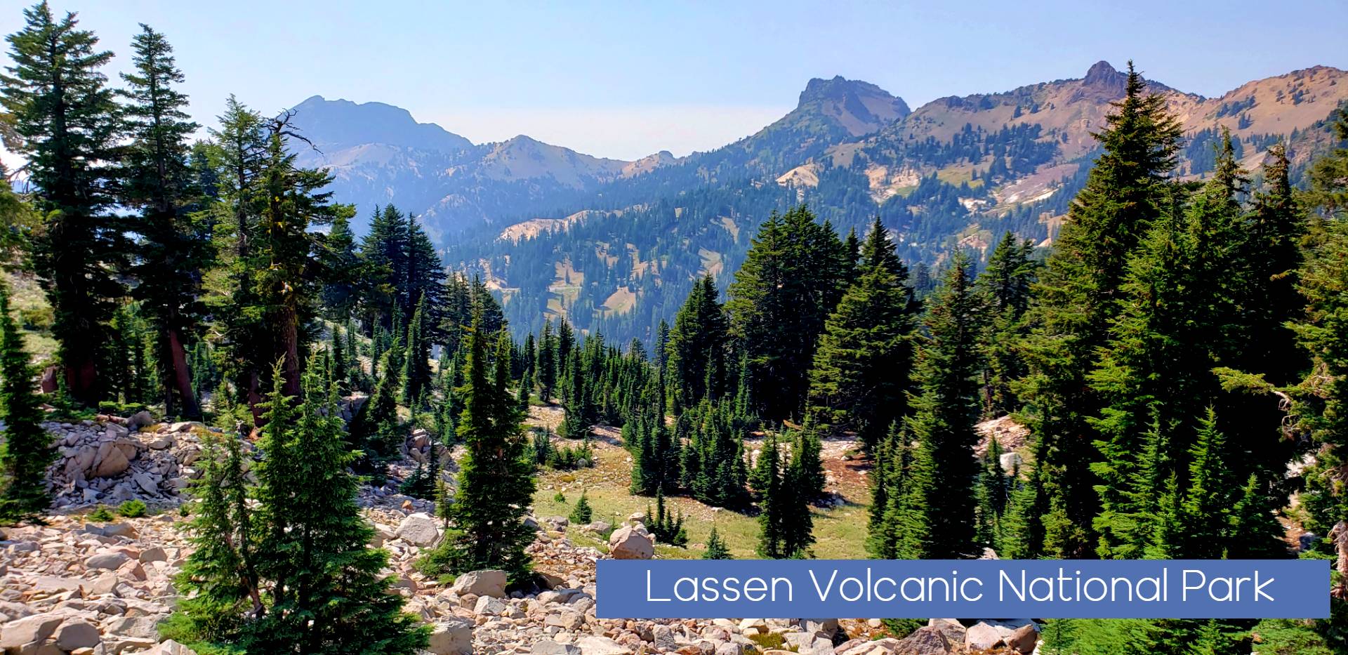 Lassen volcanic National Park brokeoff mtn