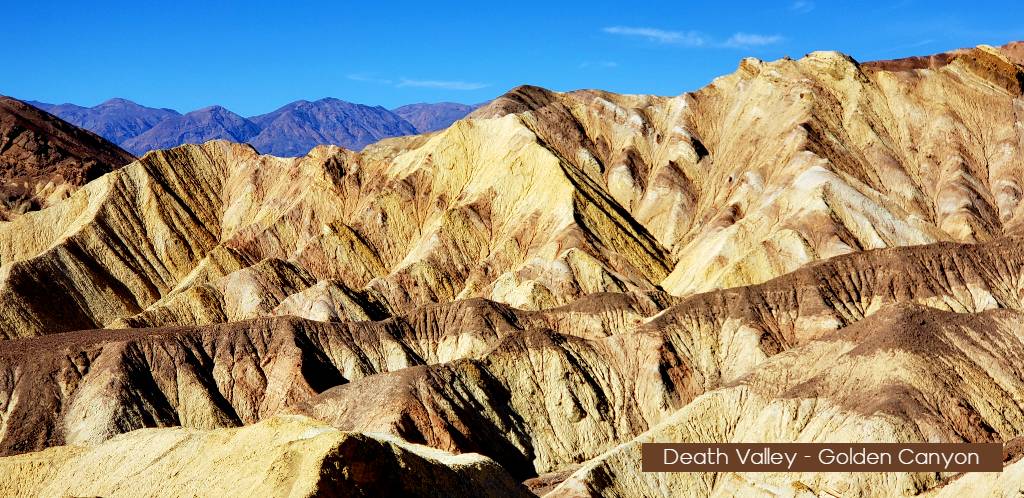 Golden Canyon death valley