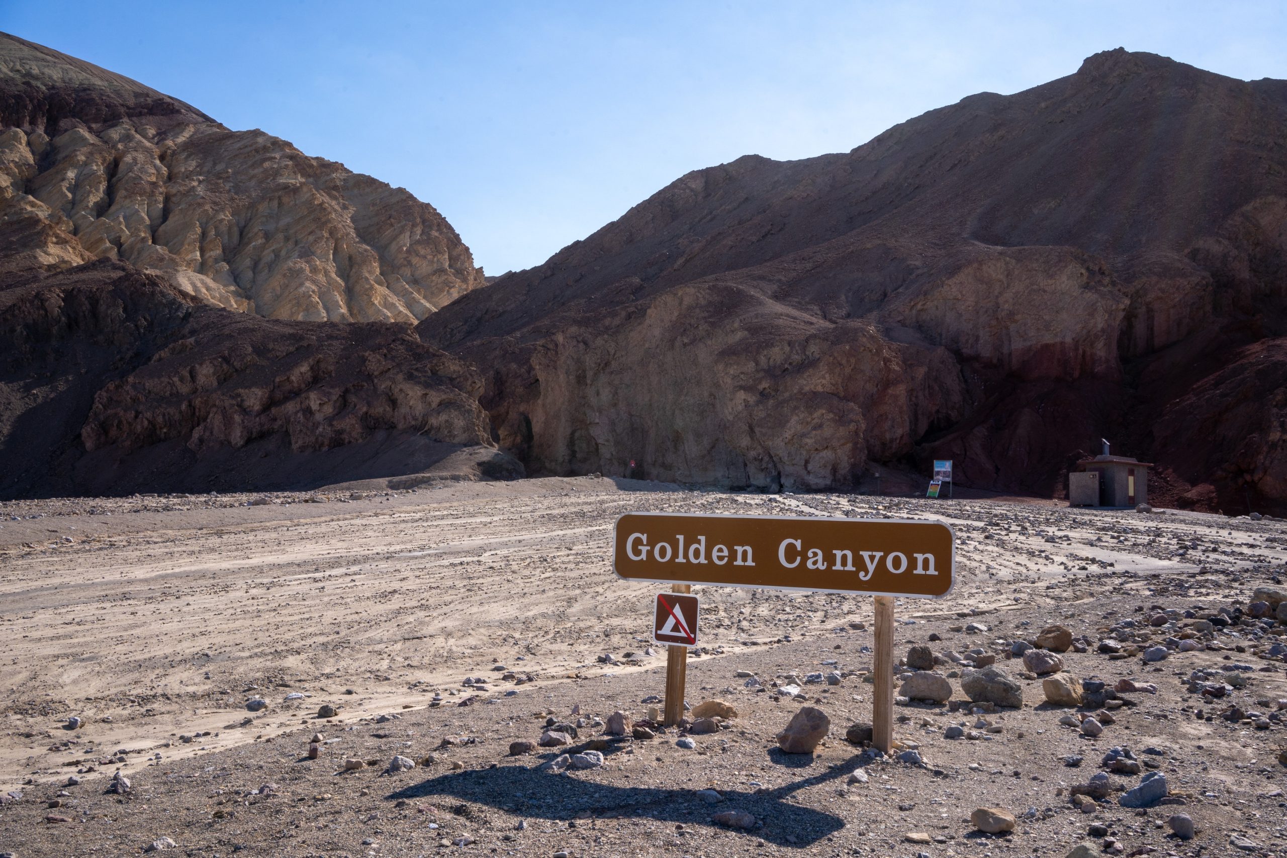 Golden Canyon Death Valley