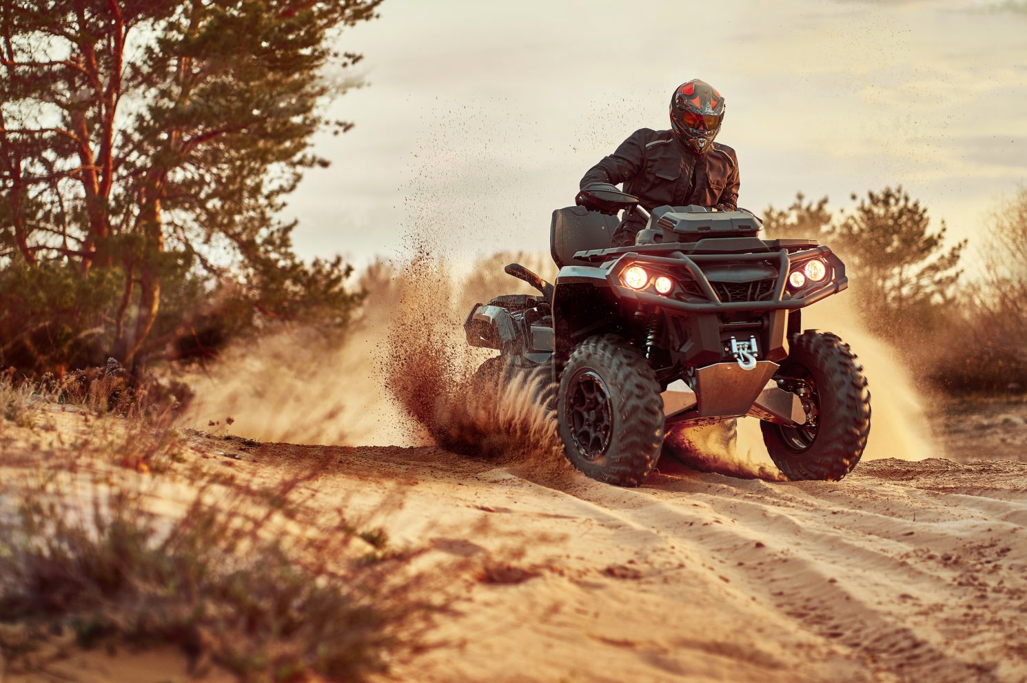 ATV riding Dirt