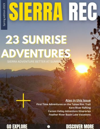 Spring Cover Sunrise sierra rec magazine