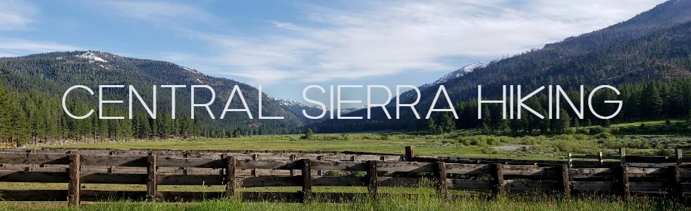 Central Sierra Hiking banner