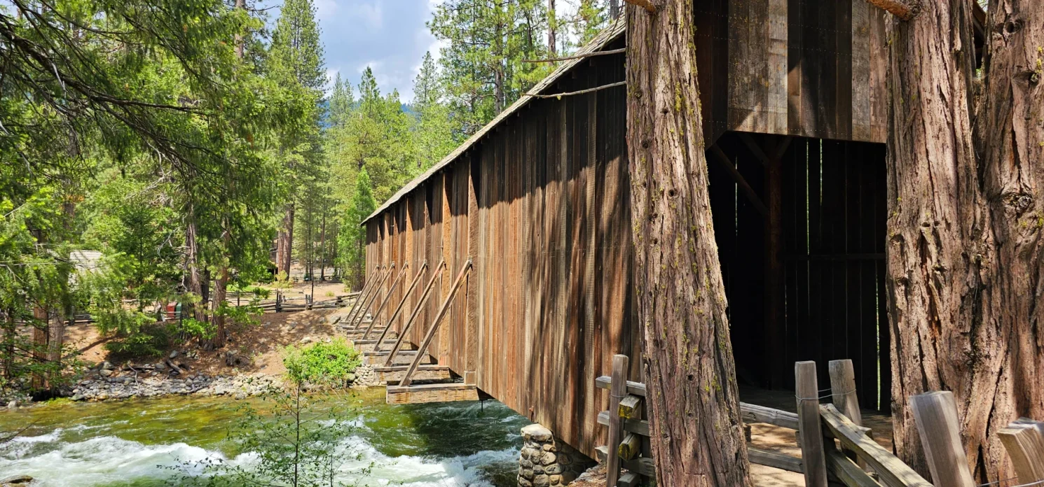 Wooden Bridge Yosemite Wawowa