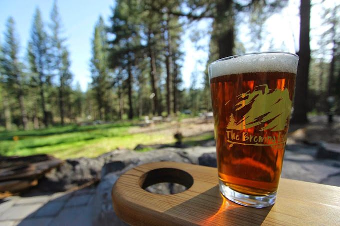 Brewing Lair Beer Glass outdoor scenic
