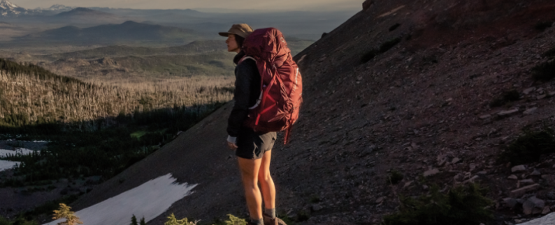 osprey backpacker mountains