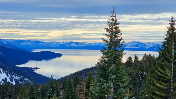 Lake Tahoe from Chickadee ridge