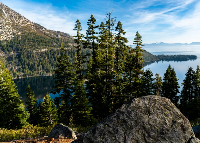 Emerald bay lake tahoe Forest